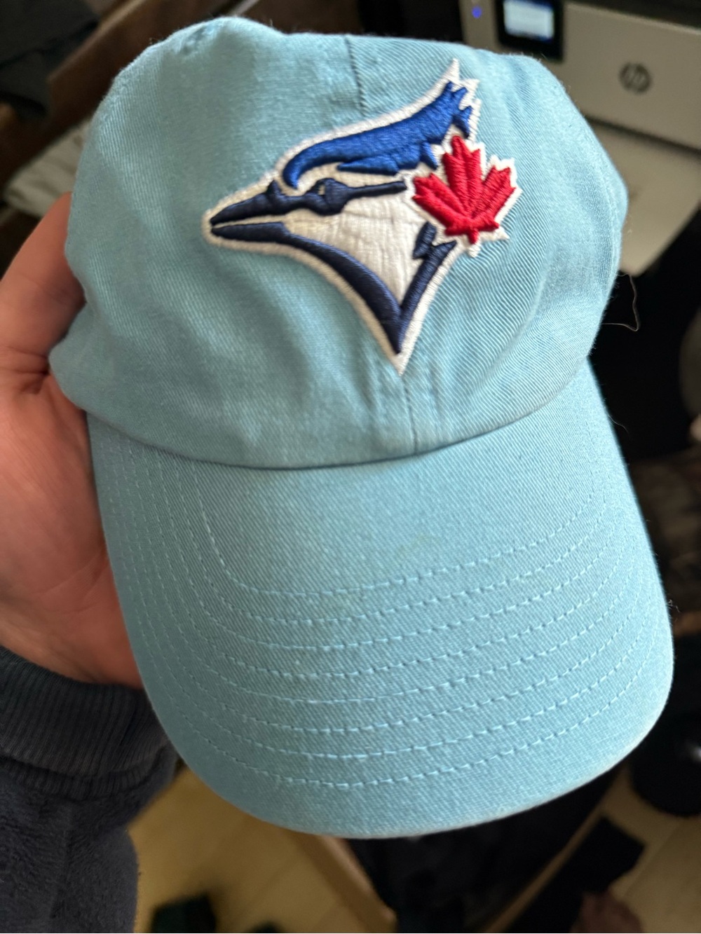 '47 Light Blue Baseball Cap with Team Patch